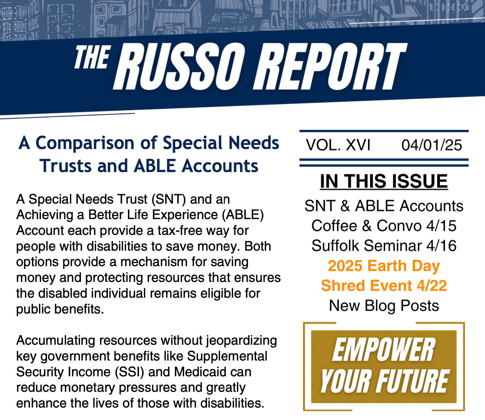 The Russo Report - April 2025